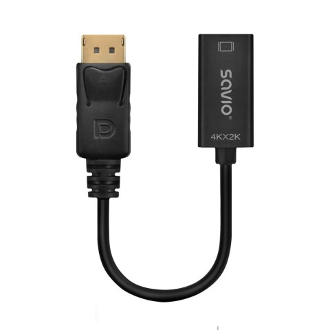 SAVIO ADAPTER DISPLAYPORT (M) V1.2 - HDMI A (F) V1.4, 4K AK-62 SAVIO ADAPTER DISPLAYPORT (M) V1.2 - HDMI A (F) V1.4, 4K AK-62