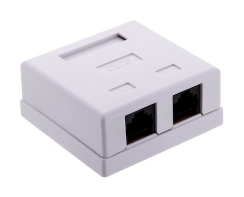 ALANTEC Gniazdo natynk UTP 2xRJ45 kat.6
