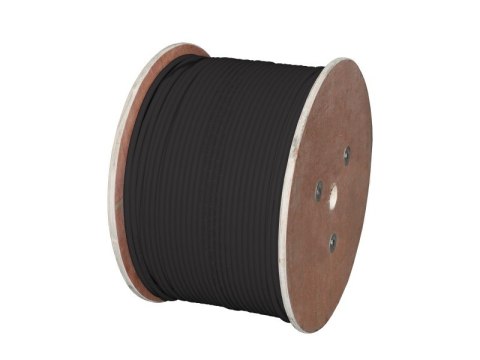 Kabel sieciowy A-LAN drut, zewnętrzny żelowany, 100% miedź KIF5OUTZ305 (FTP; 305m; kat. 5e; kolor czarny) Kabel sieciowy A-LAN drut, zewnętrzny żelowany, 100% miedź KIF5OUTZ305 (FTP; 305m; kat. 5e; kolor czarny)