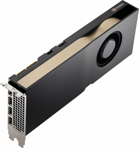 Karta graficzna Nvidia RTX A2000 6GB, GDDR6, 4x DisplayPort, 70W,PCI Gen4 x16, VR Ready Karta graficzna Nvidia RTX A2000 6GB, GDDR6, 4x DisplayPort, 70W,PCI Gen4 x16, VR Ready