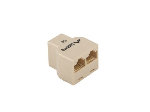LANBERG ZŁĄCZKA SIECIOWA RJ45 -> 2X RJ45 AD-RJ45-2RJ45-OU LANBERG ZŁĄCZKA SIECIOWA RJ45 -> 2X RJ45 AD-RJ45-2RJ45-OU