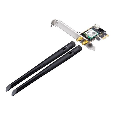 Karta sieciowa CUDY WE3000 AX5400 Wi-Fi 6 + BT 5.2 Intel AX210 PCIe Karta sieciowa CUDY WE3000 AX5400 Wi-Fi 6 + BT 5.2 Intel AX210 PCIe