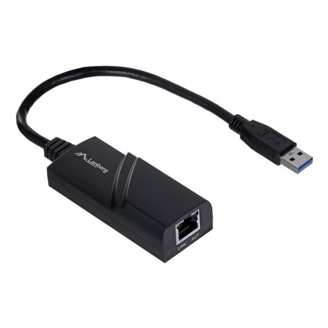 Karta sieciowa Lanberg NC-1000-01 (USB 3.0; 1x 10/100/1000Mbps) Karta sieciowa Lanberg NC-1000-01 (USB 3.0; 1x 10/100/1000Mbps)
