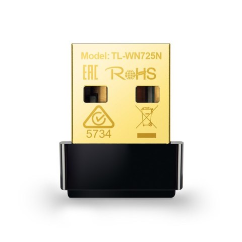 Karta sieciowa TP-LINK TL-WN725N (USB 2.0) Karta sieciowa TP-LINK TL-WN725N (USB 2.0)