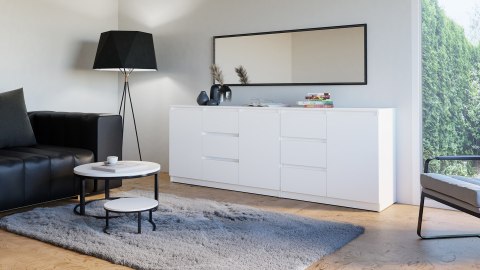 Komoda COSTA 1D3S+2D3S biały Komoda COSTA 1D3S+2D3S biały
