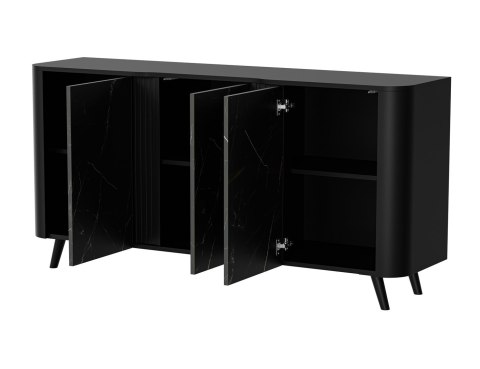 Komoda VOLARE 151x39x75 czarny/san sebastian Komoda VOLARE 151x39x75 czarny/san sebastian