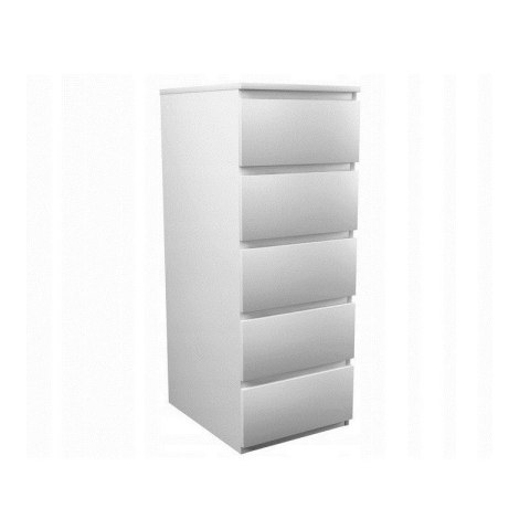 W5 KOMODA 5 SZUFLAD BIAŁY MAT W5 KOMODA 5 SZUFLAD BIAŁY MAT