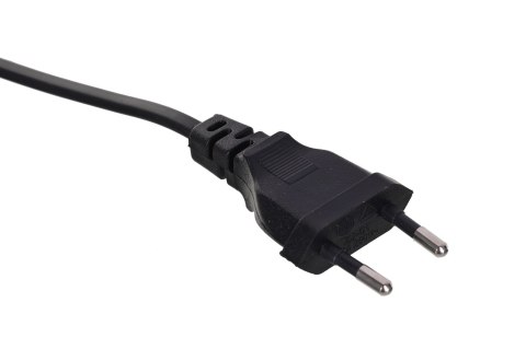 Kabel SAVIO CL-105 (2-Pin - Euro ; 3m; kolor czarny) Kabel SAVIO CL-105 (2-Pin - Euro ; 3m; kolor czarny)