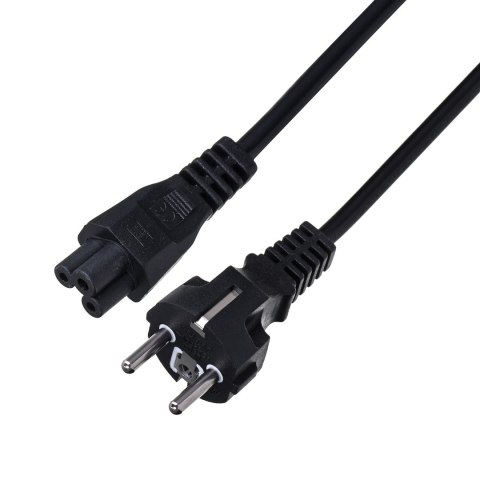 Kabel zasilający do notebooka SAVIO cl-81 (1,8m; kolor czarny) Kabel zasilający do notebooka SAVIO cl-81 (1,8m; kolor czarny)