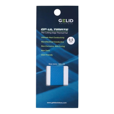 Termopady Gelid Ultimate 120x20x2.0mm TP-GP04-R-D Termopady Gelid Ultimate 120x20x2.0mm TP-GP04-R-D