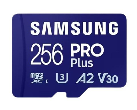 Karta pamięci microSD PRO Plus MB-MD256SB/WW 256GB + czytnik Karta pamięci microSD PRO Plus MB-MD256SB/WW 256GB + czytnik
