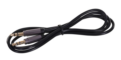Kabel GEMBIRD CCAP-444-1M (Mini Jack M - Mini Jack M; 1m; kolor czarny) Kabel GEMBIRD CCAP-444-1M (Mini Jack M - Mini Jack M; 1m; kolor czarny)