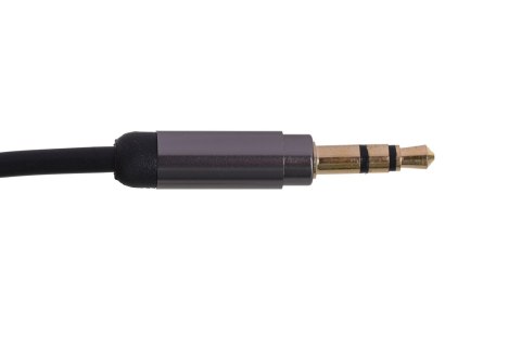Kabel GEMBIRD CCAP-444-1M (Mini Jack M - Mini Jack M; 1m; kolor czarny) Kabel GEMBIRD CCAP-444-1M (Mini Jack M - Mini Jack M; 1m; kolor czarny)