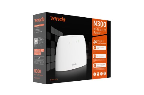TENDA 4G03 Router N300 Wi-Fi 3G 4G LTE TENDA 4G03 Router N300 Wi-Fi 3G 4G LTE