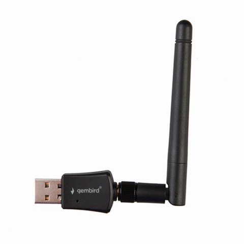 GEMBIRD BEZPRZEWODOWA KARTA SIECIOWA WIFI USB 300MBPS, ODCZEPIANA ANTENA GEMBIRD BEZPRZEWODOWA KARTA SIECIOWA WIFI USB 300MBPS, ODCZEPIANA ANTENA
