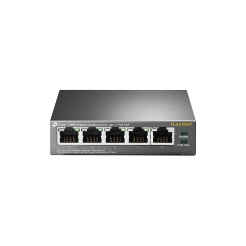 Switch TP-LINK TL-SG1005P (5x 10/100/1000Mbps) Switch TP-LINK TL-SG1005P (5x 10/100/1000Mbps)
