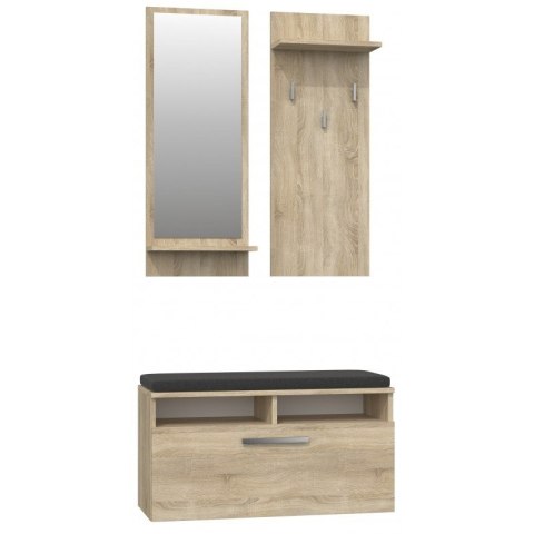 GARDEROBA RIVA SONOMA KOMPLET GARDEROBA RIVA SONOMA KOMPLET