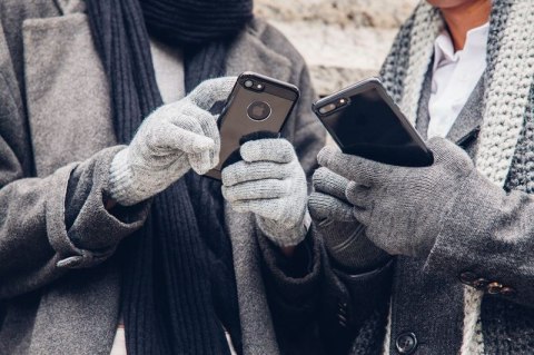Moshi Digits Touchscreen Gloves - Rękawiczki dotykowe do smartfona (L) (Dark Gray) Moshi Digits Touchscreen Gloves - Rękawiczki dotykowe do smartfona (L) (Dark Gray)