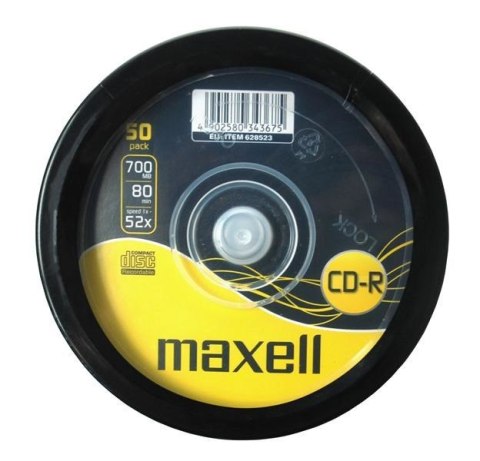 MAXELL CD-R 700 MB 52x80 min, blister, płyta MAXELL CD-R 700 MB 52x80 min, blister, płyta