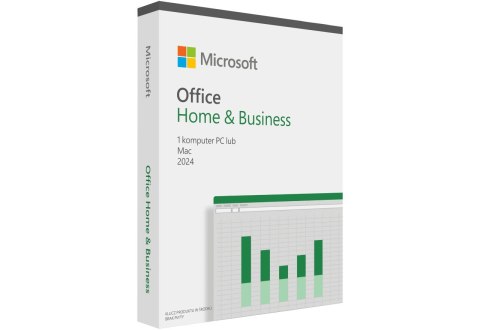 Microsoft® Office Home and Business 2024 Polish EuroZone 1 License Medialess Microsoft® Office Home and Business 2024 Polish EuroZone 1 License Medialess