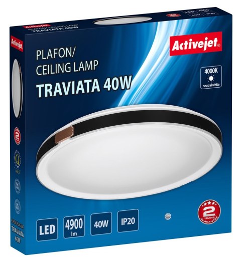 Plafon LED Activejet AJE-TRAVIATA 40W Plafon LED Activejet AJE-TRAVIATA 40W