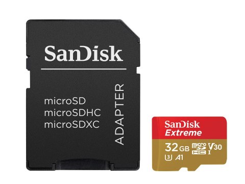 Karta pamięci SanDisk Extreme SDSQXAF-032G-GN6AA (32GB; Class U3; Adapter, Karta pamięci) Karta pamięci SanDisk Extreme SDSQXAF-032G-GN6AA (32GB; Class U3; Adapter, Karta pamięci)