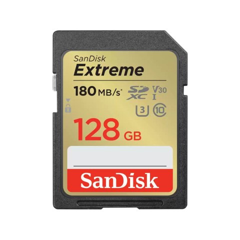 SANDISK EXTREME SDXC 128GB 180/90 MB/s A2 SANDISK EXTREME SDXC 128GB 180/90 MB/s A2