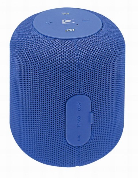 GEMBIRD PRZENOŚNY GŁOŚNIK BLUETOOTH SPK-BT-15-B RMS 5W, WBUDOWANY MIKROFON, KOLOR NIEBIESKI, USB, AUX, MICROSD GEMBIRD PRZENOŚNY GŁOŚNIK BLUETOOTH SPK-BT-15-B RMS 5W, WBUDOWANY MIKROFON, KOLOR NIEBIESKI, USB, AUX, MICROSD