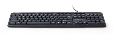 Klawiatura GEMBIRD KB-U-103 (USB 2.0; (US); kolor czarny) Klawiatura GEMBIRD KB-U-103 (USB 2.0; (US); kolor czarny)