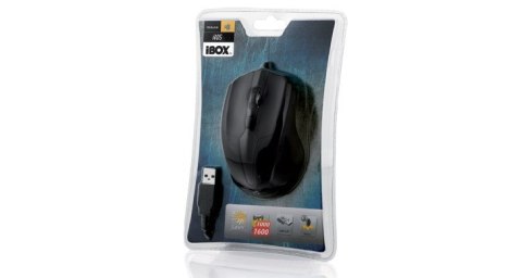 Mysz IBOX i005 LASEROWA PRZEWODOWA, USB IMLAF005 (laserowa; 1600 DPI; kolor czarny) Mysz IBOX i005 LASEROWA PRZEWODOWA, USB IMLAF005 (laserowa; 1600 DPI; kolor czarny)