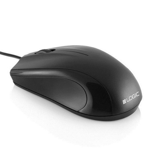Mysz MODECOM LM12 M-LC-LM12 (optyczna; 1000 DPI; kolor czarny) Mysz MODECOM LM12 M-LC-LM12 (optyczna; 1000 DPI; kolor czarny)