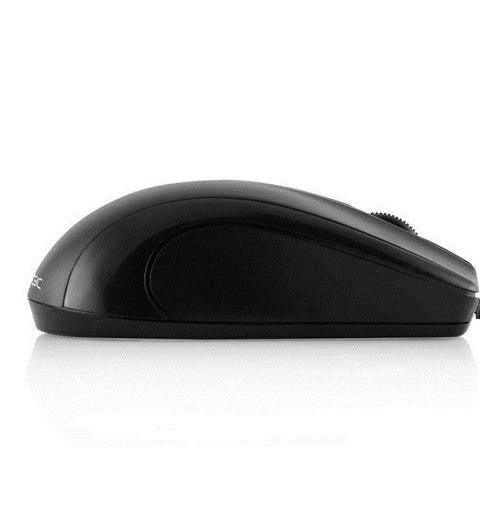 Mysz MODECOM LM12 M-LC-LM12 (optyczna; 1000 DPI; kolor czarny) Mysz MODECOM LM12 M-LC-LM12 (optyczna; 1000 DPI; kolor czarny)