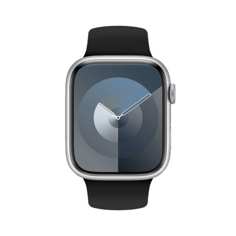 Crong Liquid - Pasek do Apple Watch 38/40/41 mm (czarny)