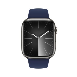 Crong Liquid - Pasek do Apple Watch 42/44/45/46/49 mm (granatowy)