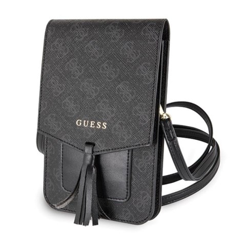 Guess 4G Uptown Wallet Phone Bag - Torba z przegrodą na smartfona (czarny) Guess 4G Uptown Wallet Phone Bag - Torba z przegrodą na smartfona (czarny)