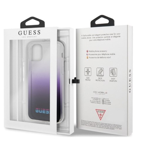 Guess California Gradient - Etui iPhone 11 Pro Max (Purple) Guess California Gradient - Etui iPhone 11 Pro Max (Purple)
