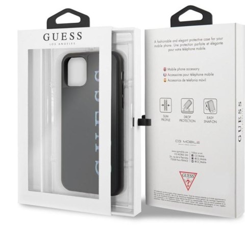 Guess Double Layer Glitter Case Logo Multicolor - Etui iPhone 11 Pro Max (Black/Multicolor) Guess Double Layer Glitter Case Logo Multicolor - Etui iPhone 11 Pro Max (Black/Multicolor)