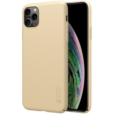Nillkin Super Frosted Shield - Etui Apple iPhone 11 Pro Max (Golden) Nillkin Super Frosted Shield - Etui Apple iPhone 11 Pro Max (Golden)