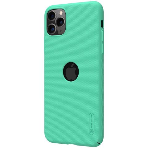 Nillkin Super Frosted Shield - Etui Apple iPhone 11 Pro Max z wycięciem na logo (Mint Green) Nillkin Super Frosted Shield - Etui Apple iPhone 11 Pro Max z wycięciem na logo (Mint Green)