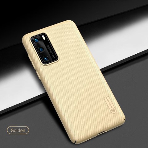 Nillkin Super Frosted Shield - Etui Huawei P40 (Golden) Nillkin Super Frosted Shield - Etui Huawei P40 (Golden)