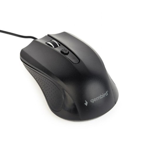 Mysz GEMBIRD MUS-4B-01 (optyczna; 1200 DPI; kolor czarny) Mysz GEMBIRD MUS-4B-01 (optyczna; 1200 DPI; kolor czarny)