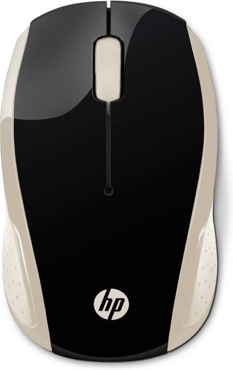 Mysz HP Wireless Mouse 200 Silk Gold bezprzewodowa czarno-złota 2HU83AA Mysz HP Wireless Mouse 200 Silk Gold bezprzewodowa czarno-złota 2HU83AA