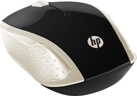 Mysz HP Wireless Mouse 200 Silk Gold bezprzewodowa czarno-złota 2HU83AA Mysz HP Wireless Mouse 200 Silk Gold bezprzewodowa czarno-złota 2HU83AA
