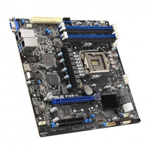 Płyta Serwerowa ASUS P12R-M LGA-1200,C252, 4*DIMM, 1*PCIe x8 slot, 1*PCIe 16 slot, 6*SATA ports, 1*M2, 2 x Intel® I210AT + 1 x M Płyta Serwerowa ASUS P12R-M LGA-1200,C252, 4*DIMM, 1*PCIe x8 slot, 1*PCIe 16 slot, 6*SATA ports, 1*M2, 2 x Intel® I210AT + 1 x M