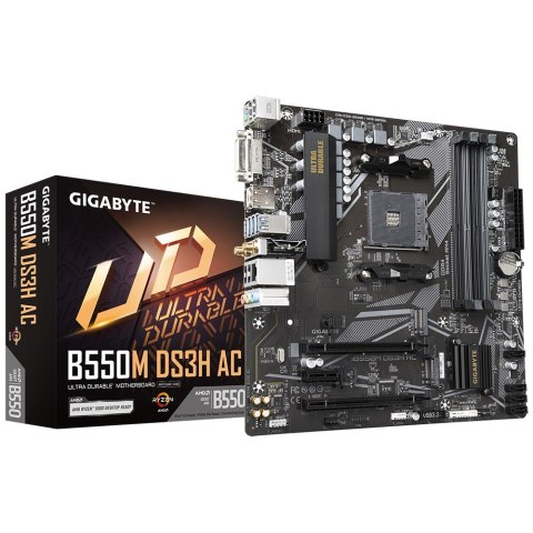Płyta główna Gigabyte B550M DS3H AC Płyta główna Gigabyte B550M DS3H AC