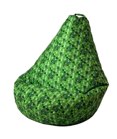 Pufa worek sako GRUSZA DRUK minecraft XL 130x90 Pufa worek sako GRUSZA DRUK minecraft XL 130x90