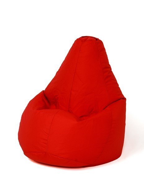 Pufa worek sako GRUSZA intensywny czerwony XXL 140x100 Pufa worek sako GRUSZA intensywny czerwony XXL 140x100