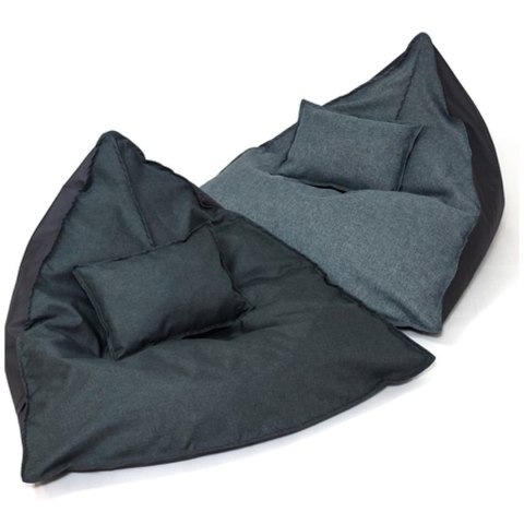 Pufa worek sako RELAX szary XL 120x80 Pufa worek sako RELAX szary XL 120x80