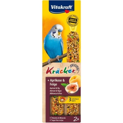 VITAKRAFT KRACKER morela/figa - dla papugi falistej - 2szt VITAKRAFT KRACKER morela/figa - dla papugi falistej - 2szt