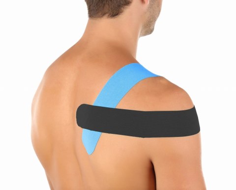 KINESIO TAPE Taśma do kinesiotapingu (niebieska) KINESIO TAPE Taśma do kinesiotapingu (niebieska)